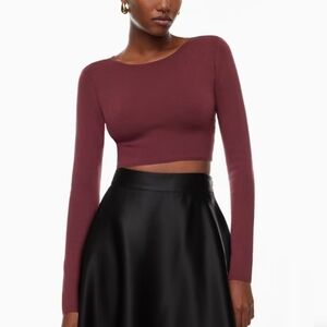Babaton Sculpt Knit Forefront Long Sleeve